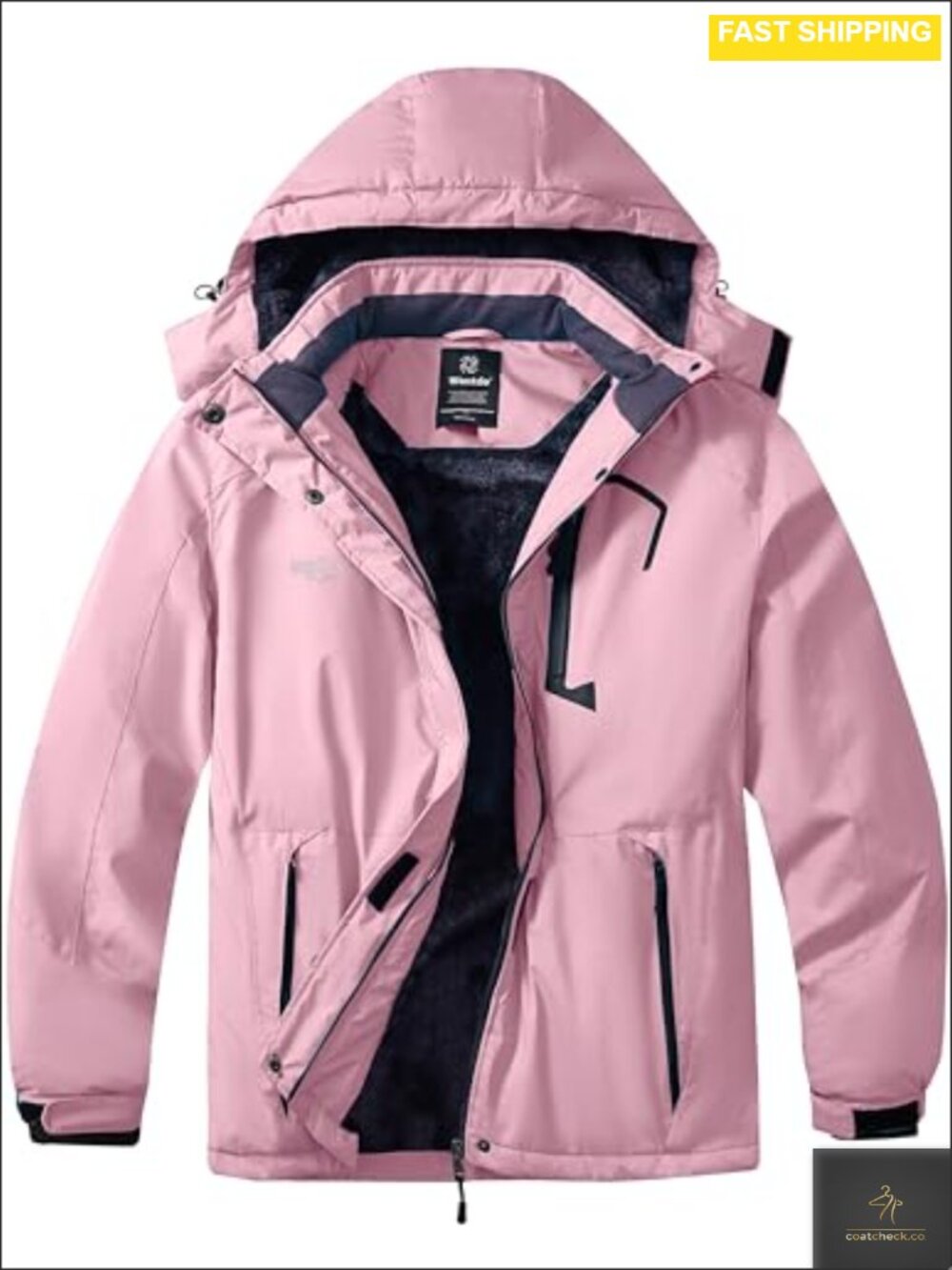 Plus Size Ski Jacket Waterproof Winter Coat Snow Jacket Hood